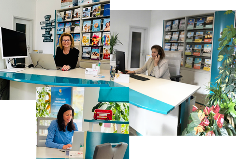 Unser Team vom Türkheimer Reisebüro